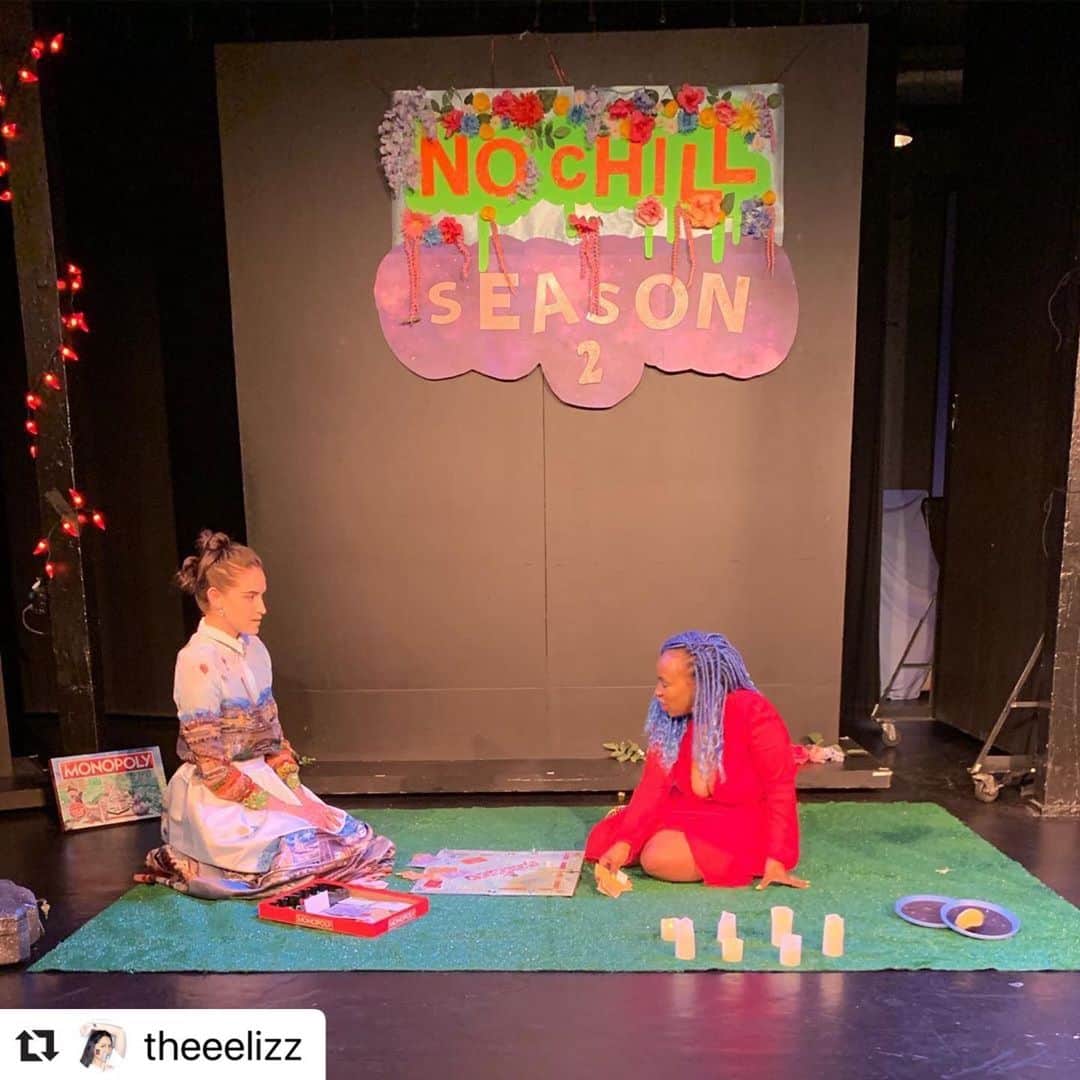 ダフニ・クラークさんのインスタグラム写真 - (ダフニ・クラークInstagram)「#Repost @theeelizz with @make_repost ・・・ Art washes away from the soul the dust of everyday life. @labelle55 and @janellereneepearson your dynamic together is hilarious and the good vibes transcend through the screen. @daffmc29 I’m proud of you and the work you’ve done with @nochilltheseries your dedication and work ethic is unmatched. I’m constantly inspired by you. #NoChillTheSeries #Hilarious #Comedy #Hollywood #WomenInComedy #ComedyCentral #SheAlwaysMakesAnEntrance 💁🏽‍♀️ @comedycentral」5月11日 5時09分 - daffmc29