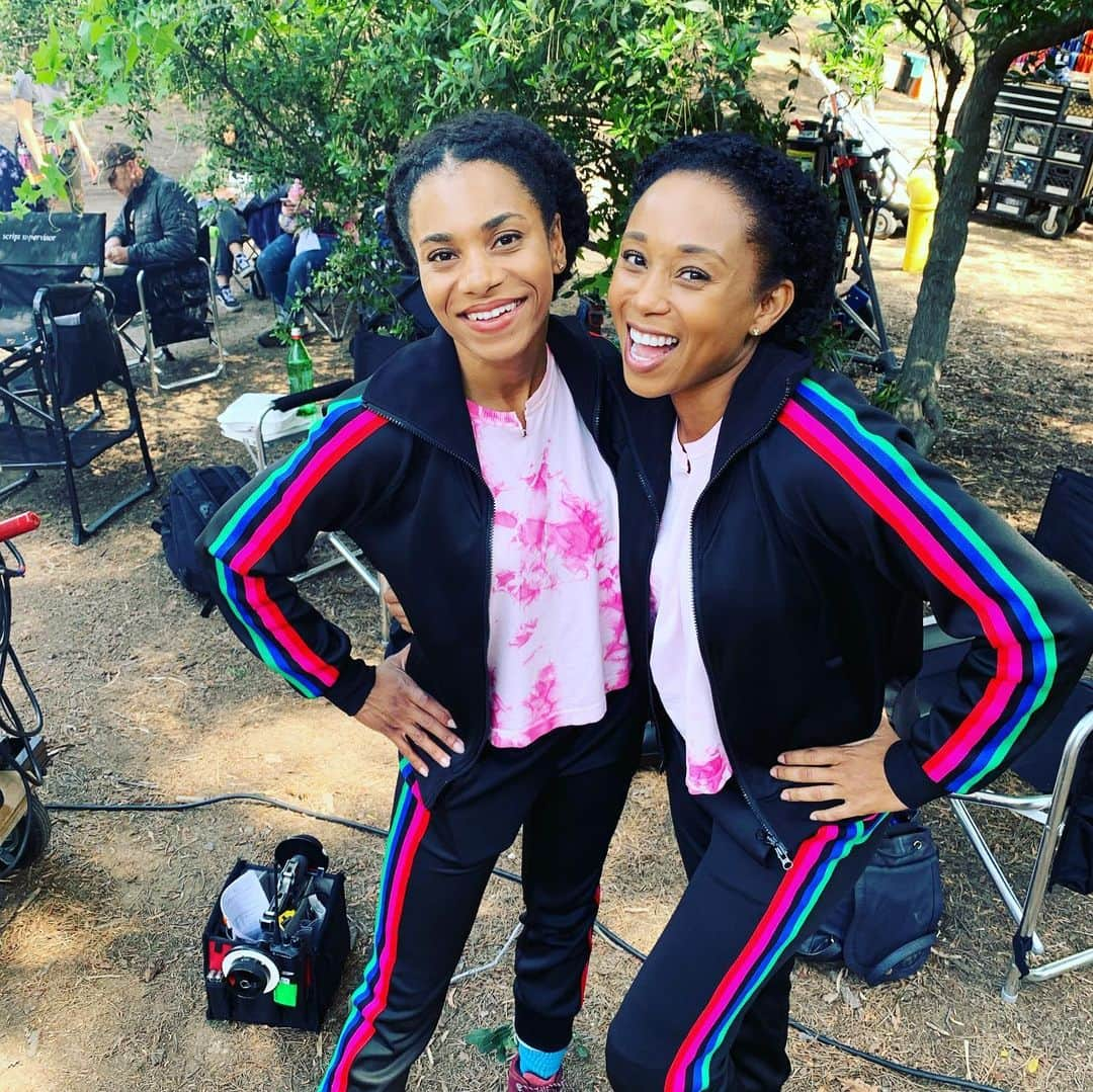 Kelly McCrearyさんのインスタグラム写真 - (Kelly McCrearyInstagram)「US had to do it. 😠😳 #tethered #stuntdouble #USmeetsGreys」5月11日 5時23分 - seekellymccreary