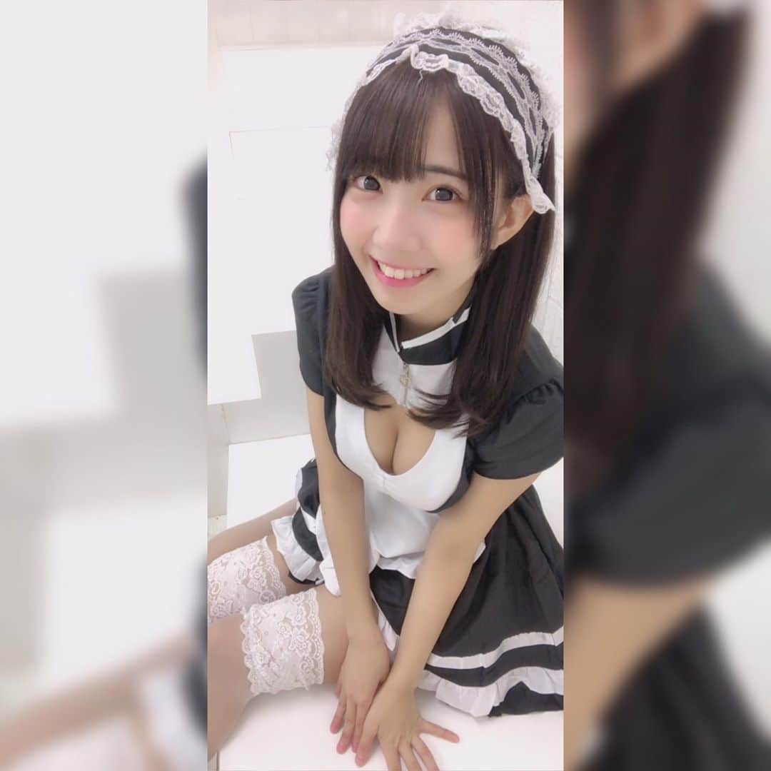 天羽希純のインスタグラム：「ちょっとえちえちなメイドさん💓  #メイドの日 #メイド服 #メイド #メイドカフェ #水着 #swimwear #泳衣 #コスプレ #メイド喫茶 #メイドコスプレ #撮影会 #撮影会モデル #ビキニ #bikini #bikinigirl #japanesegirl #巨乳 #谷間 #適乳 #ニーハイ #絶対領域 #可愛い女の子 #アイドル #グラビア #gravure #gravureidol」