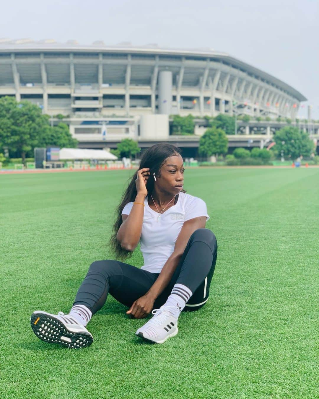 Kristal AWUAHさんのインスタグラム写真 - (Kristal AWUAHInstagram)「Focused  #iaafworldrelays2019 🇯🇵🇯🇵🇯🇵」5月10日 22時09分 - kristalawuah