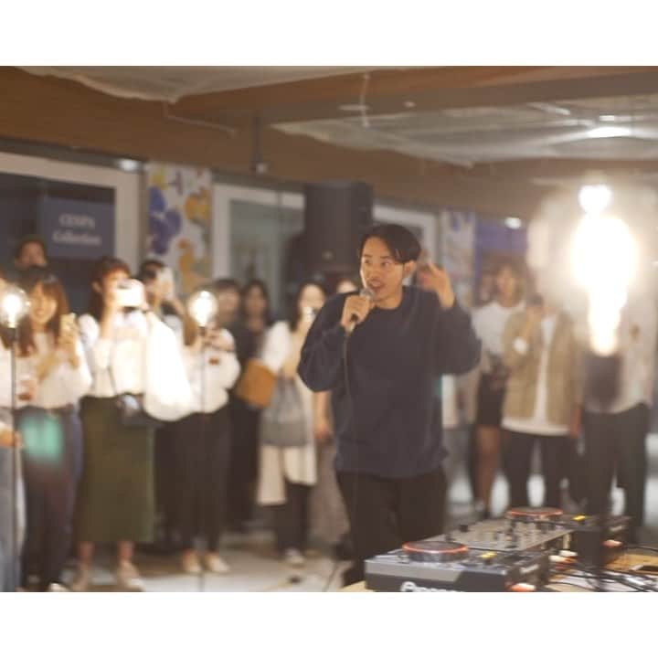 環ROYのインスタグラム：「. 環ROY / On&On Video on YouTube 2018/09/16 愛知 名古屋 セントラルパーク地下通路 #環ROY @liverary」