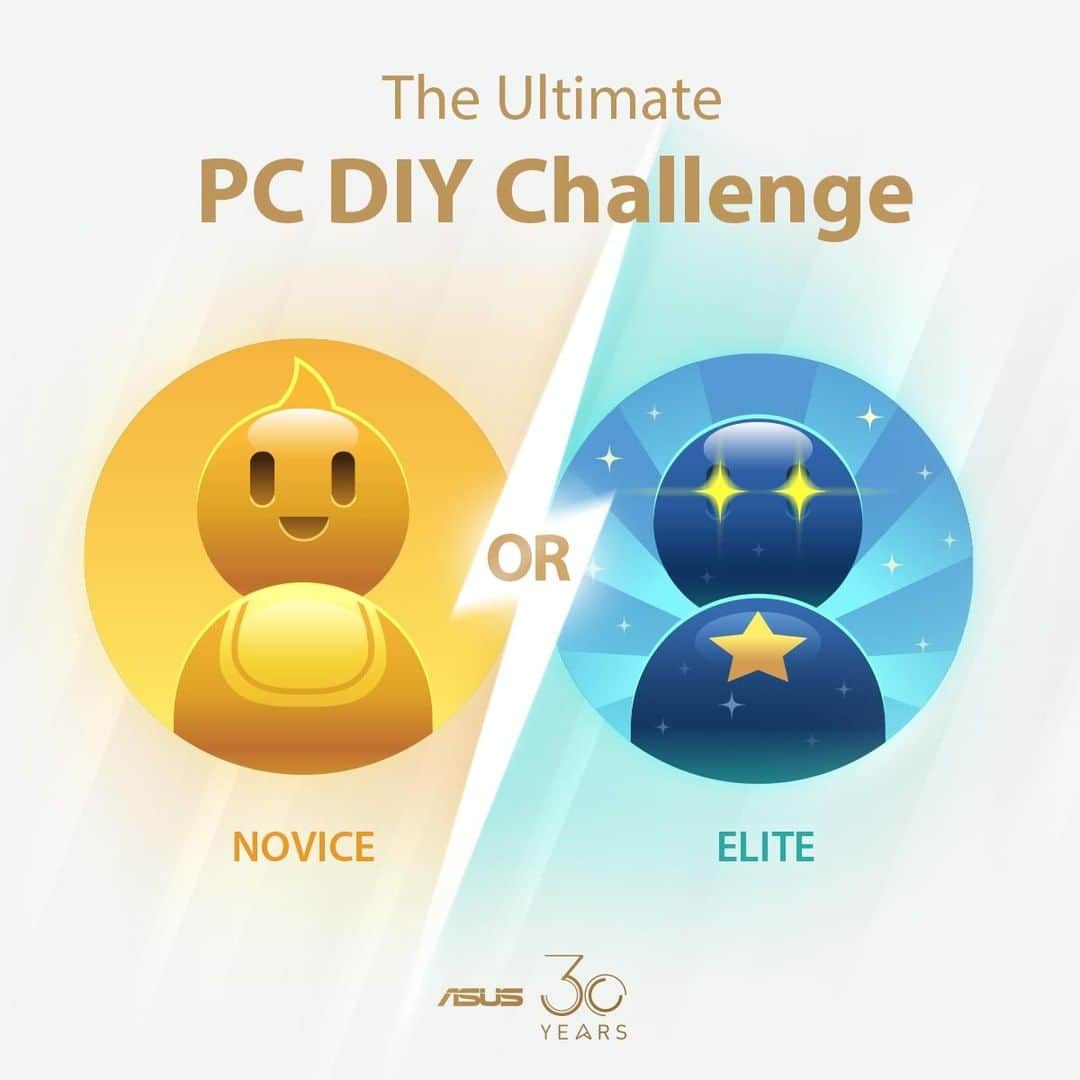 ASUSさんのインスタグラム写真 - (ASUSInstagram)「Are you an elite or novice PC builder? Take a fun but challenging PC DIY quiz, and screenshot your result to show your skill. It’s just one of many ways to win grand prizes!  Win now: http://bit.ly/30yearstogetherfb  #ASUS30  #30YearsTogether」5月10日 22時16分 - asus