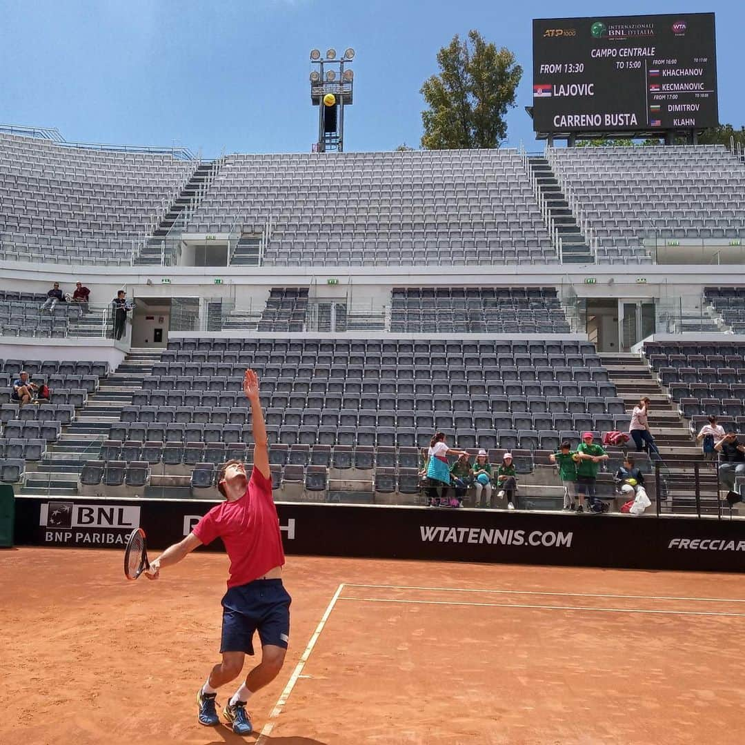 パブロ・カレーニョ・ブスタさんのインスタグラム写真 - (パブロ・カレーニョ・ブスタInstagram)「Primer entrenamiento en el Foro Itálico @internazionalibnlditalia」5月10日 22時47分 - pablo_carreno_