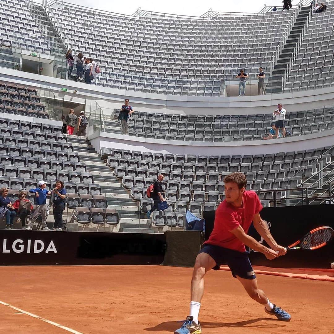 パブロ・カレーニョ・ブスタさんのインスタグラム写真 - (パブロ・カレーニョ・ブスタInstagram)「Primer entrenamiento en el Foro Itálico @internazionalibnlditalia」5月10日 22時47分 - pablo_carreno_