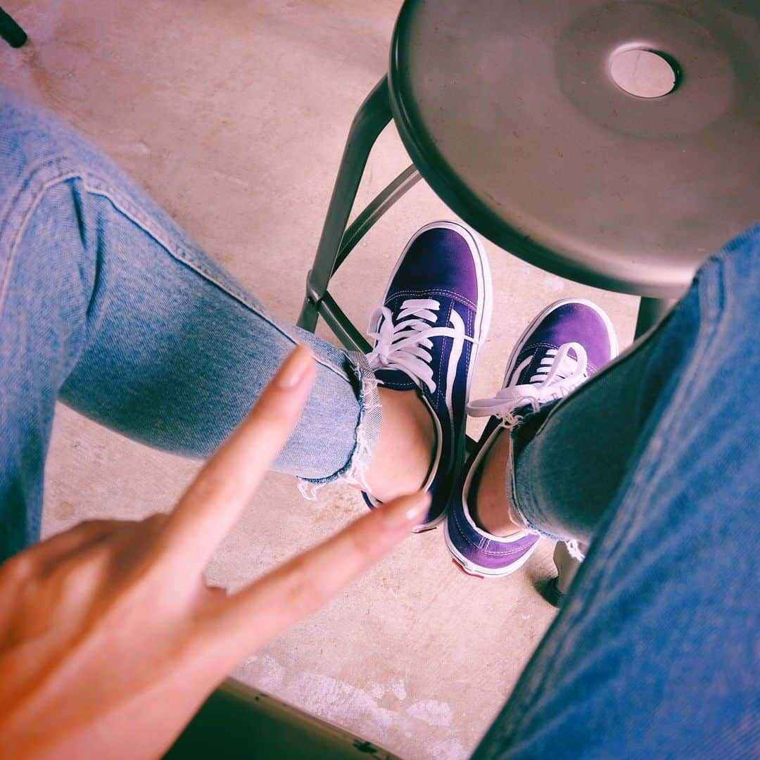 丹羽仁希さんのインスタグラム写真 - (丹羽仁希Instagram)「おきに#vans ✌️💜」5月10日 23時27分 - __niki22