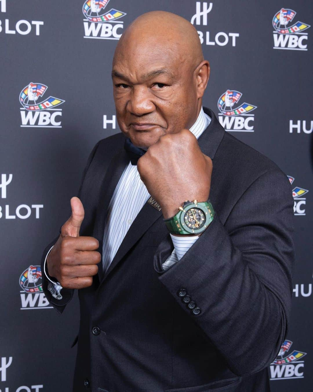 ウブロさんのインスタグラム写真 - (ウブロInstagram)「One week ago, #Hublot had the great honor and privilege of teaming up with the @wbcboxing and iconic boxing champions for a historic «Night of Champions». The evening was a knockout success as we raised 1.2 million dollars, all of which will go to support the José Sulaimán Boxers Fund. #HublotLovesBoxing 🥊  @ricardoguadalupe @wbcmoro @oscardelahoya @mrlennoxlewis @sugarrayleonard @jcchavez115 @bhopdaalien @robertoduranbox @biggeorgeforeman @evanderholyfield @jefffenech_wbc #VitaliKlitschko #zoushiming #ThomasHearns」5月10日 23時32分 - hublot