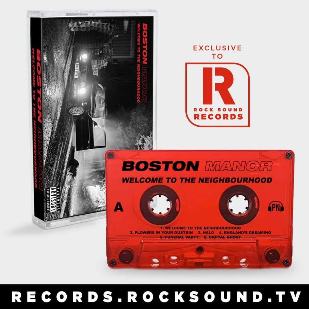 Rock Soundさんのインスタグラム写真 - (Rock SoundInstagram)「Rock Sound Records World Exclusive: Boston Manor’s ‘Welcome To The Neighbourhood’ on cassette!⠀ ⠀ On transparent cherry red, there’s only 300 of these cassettes in existence, and the only place to get them from is Rock Sound Records. ⠀ ⠀ Get yours right now, worldwide from RECORDS.ROCKSOUND.TV」5月11日 0時00分 - rocksound