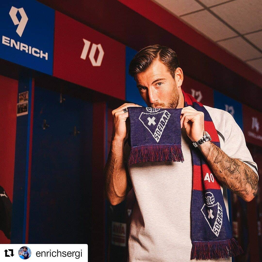 SDエイバルさんのインスタグラム写真 - (SDエイバルInstagram)「😍 #Repost @enrichsergi ・・・ El “tanque” seguirá dando guerra en Ipurua y en @laliga . No puedo decir nada más que gracias, aquí me quedo, en casa, feliz. #sergienrich2022 #aupaeibar」5月11日 0時35分 - sdeibar