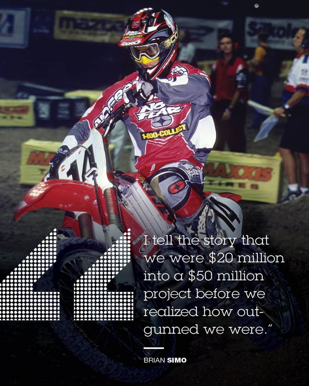 Racer X Onlineさんのインスタグラム写真 - (Racer X OnlineInstagram)「What happened to No Fear? The rise and fall of a SoCal empire. | Link in bio to read the Oral History of No Fear.」5月11日 6時12分 - racerxonline