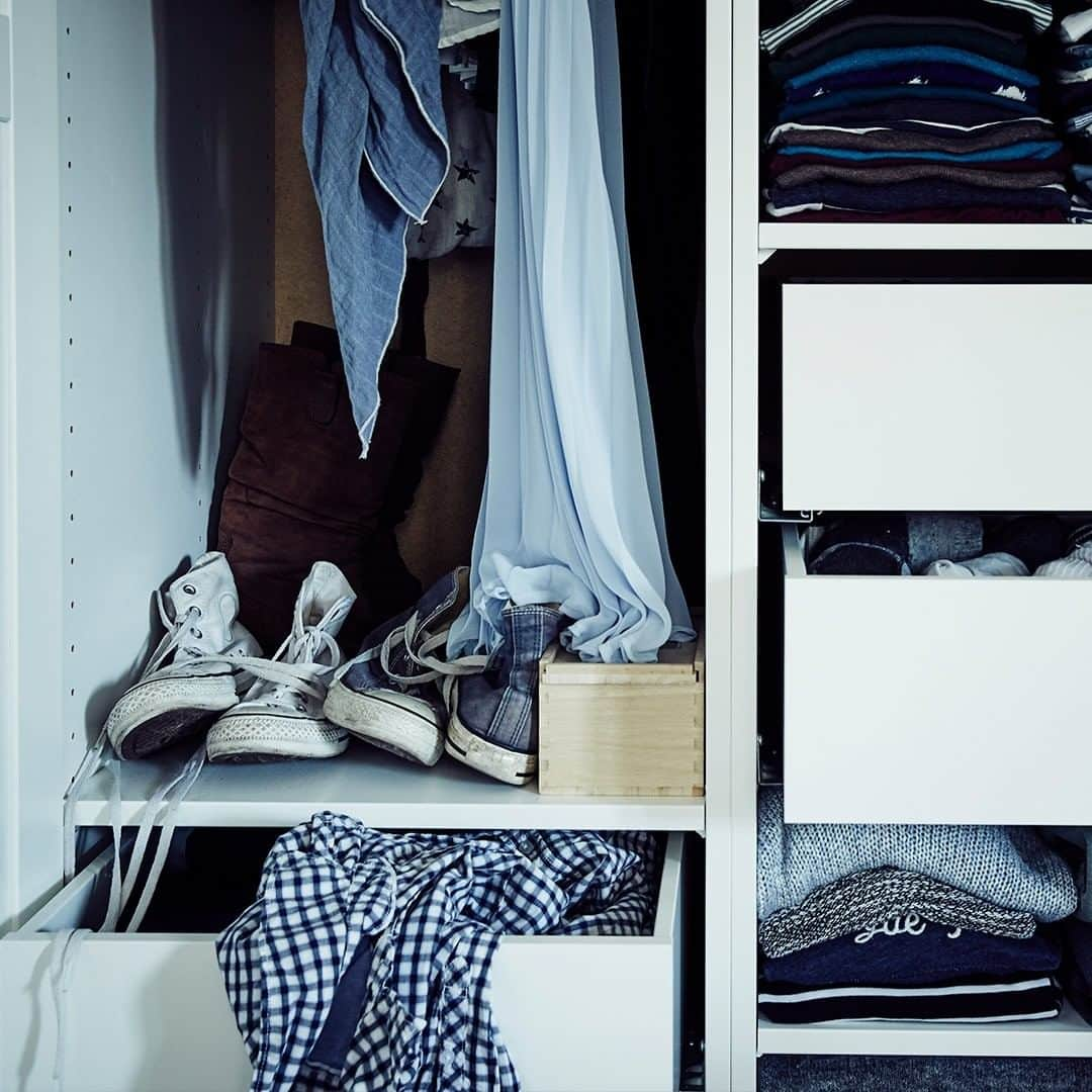 IKEA USAさんのインスタグラム写真 - (IKEA USAInstagram)「The best clothes storage is never one-size-fits-all. Link in bio for ways to design a PAX system that works for you.  PAX Wardrobe, $204」5月11日 1時01分 - ikeausa