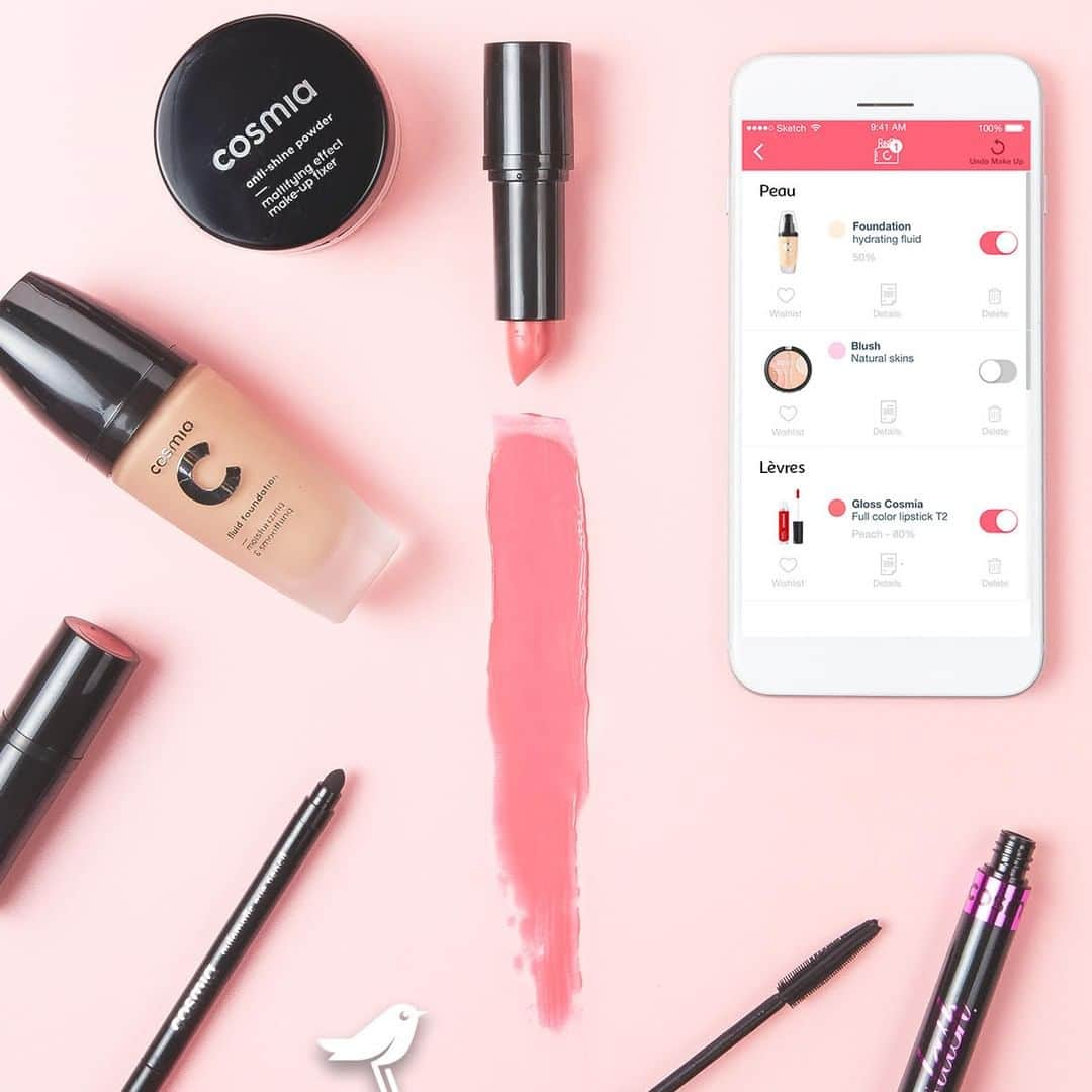 auchan_franceさんのインスタグラム写真 - (auchan_franceInstagram)「Cosmiaddict ! 💄 Avec l’Application Cosmia testez vos produits de beauté depuis votre canapé. Prenez-vous en photo, cliquez sur le maquillage que vous voulez essayer et hop ! Application disponible sur App Store et Google Play. . . . . #cosmia #application #makeup #maquillage #auchan #auchanfrance」5月11日 1時53分 - auchan_france