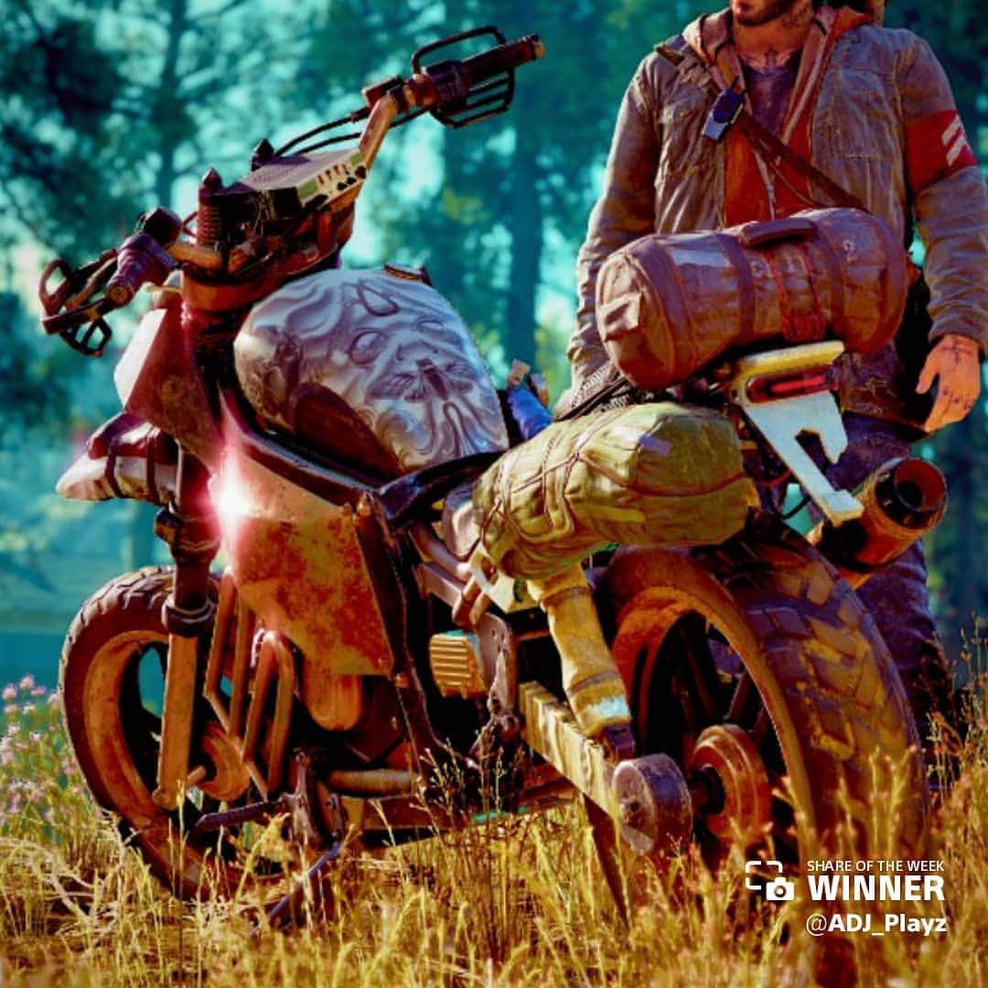 PlayStationさんのインスタグラム写真 - (PlayStationInstagram)「These Share of the Week winners found different ways to hit the road with Deacon’s bike. Next Week’s Theme: Days Gone - Deacon」5月11日 2時03分 - playstation