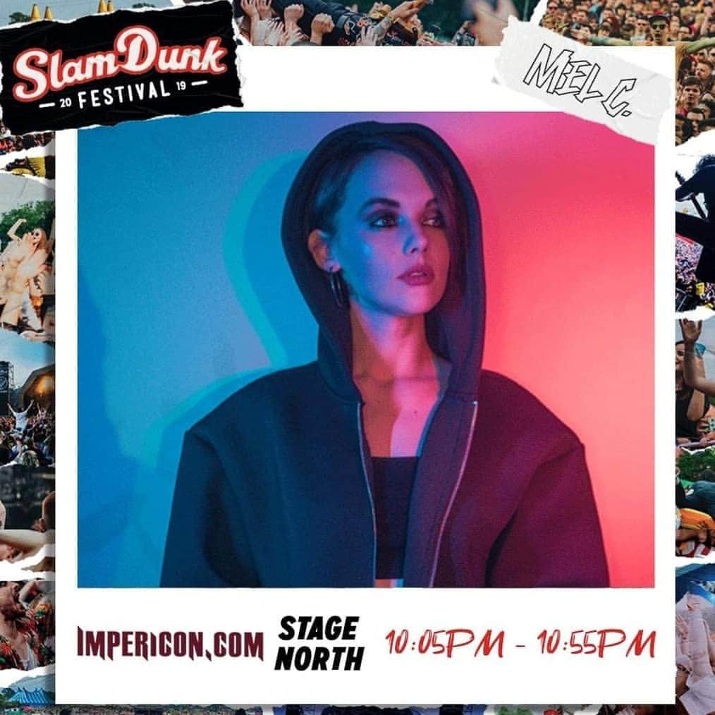 DJ Mel Clarkeさんのインスタグラム写真 - (DJ Mel ClarkeInstagram)「Back at the old stomping ground @slamdunkmusic bringing you the drums and the bass after the bands🙌 See you there! ❤」5月11日 2時13分 - meldnb