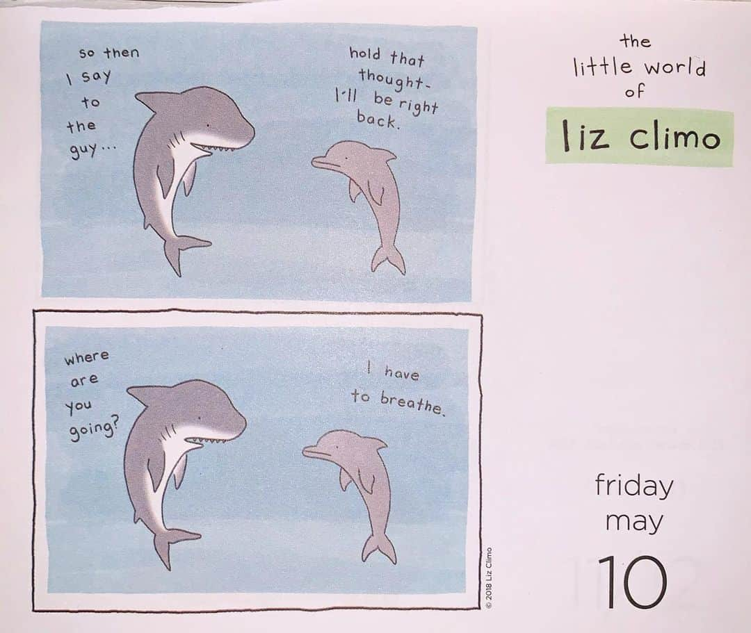 リズ・クライモさんのインスタグラム写真 - (リズ・クライモInstagram)「brb. .  #lizclimocalendar」5月11日 2時40分 - lizclimo