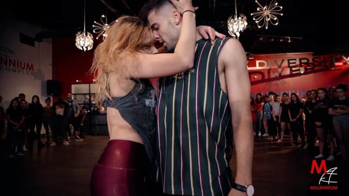 Nika Kljunのインスタグラム：「I’ve been so busy lately that I haven’t had a chance to thank you guys for all the love on my latest choreography I taught a month ago at @mdcdance . . Thank you for all the sweetest comments - ...and yes, I agree with you guys that all the dancers delivered strong and powerful performance.💥 We were working hard in this class for sureeee 💪🏼😛 Make sure you check the groups on www.youtube.com/nkljun - link in bio . So much love for my assistants right here @janravnik & @haleymessick ♥️♥️ Show them some love in the comments below 🤗 . Choreography: @nikakljun Dancers: @janravnik @haleymessick Song: @billieeilish #badguy Video: @robfish_inc Location: @mdcdance . #nikakljunchoreography #duolife #dancefamily #viralvids #nikakljun #amazingness #billieeilishvideos #bolerodancecenter #hotandsexy #ilovemypeople #dancelikenooneswatching @bolero_dance」