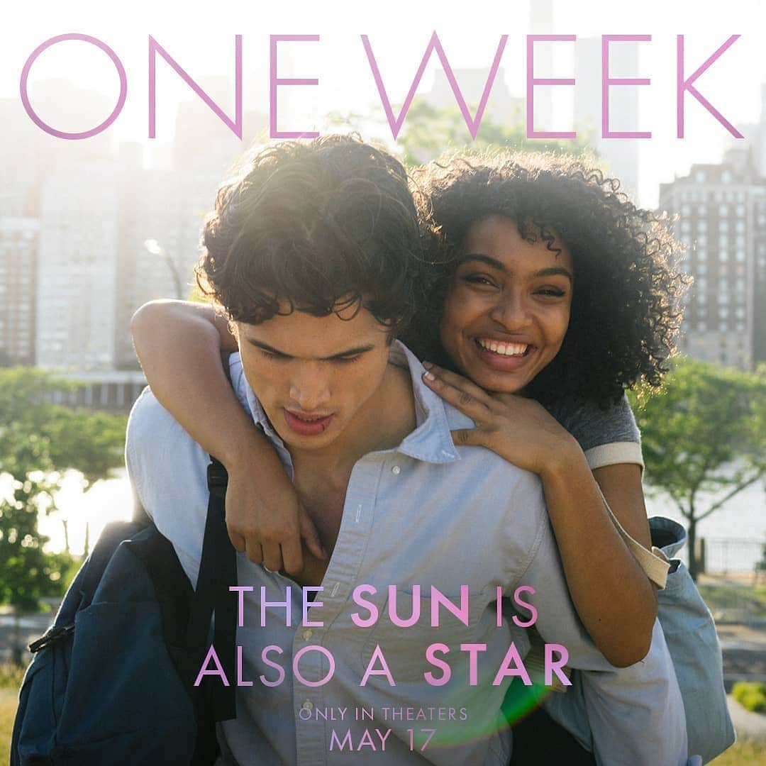 Warner Bros. Picturesさんのインスタグラム写真 - (Warner Bros. PicturesInstagram)「Everyone you meet...they're all a part of your story. #TheSunIsAlsoAStar is ONE WEEK away! Only in theaters May 17 - get tickets now: link in bio.」5月11日 2時41分 - wbpictures