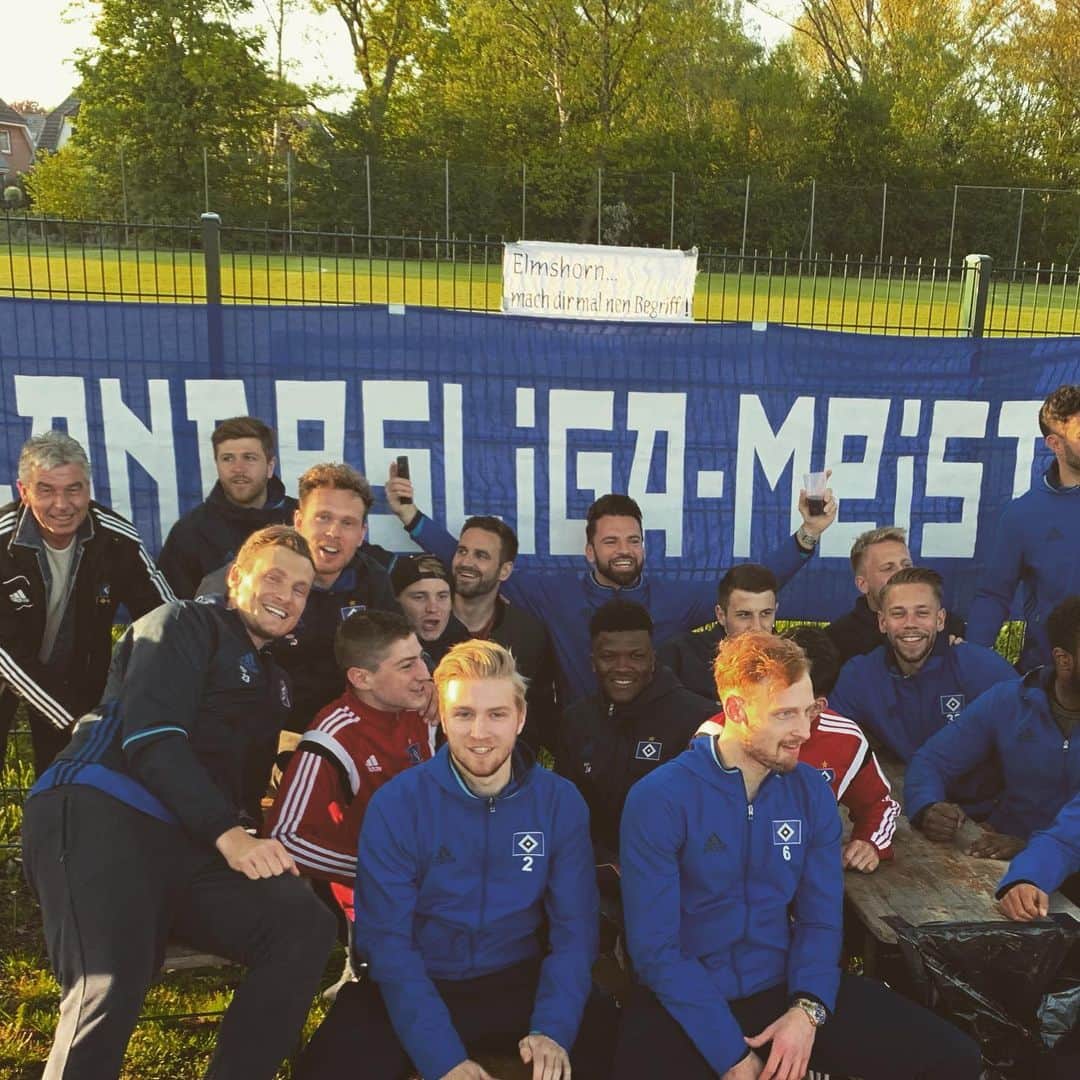 のインスタグラム：「#landesligameister2019 #nurderhsv @hsv @hsv_lll @hsv_ev @hsv_sc」