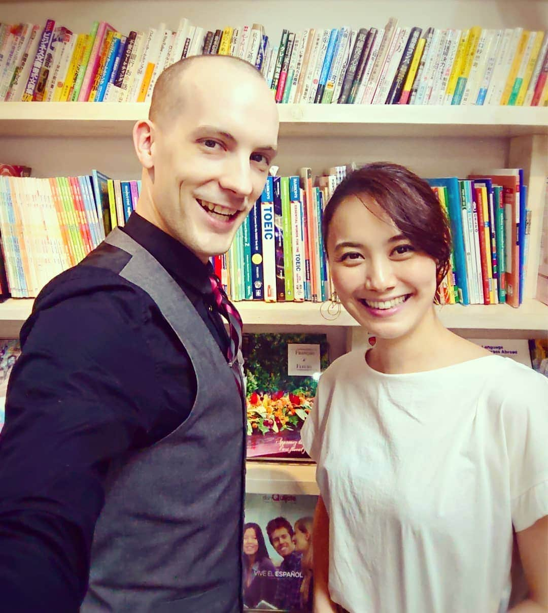 富永沙織さんのインスタグラム写真 - (富永沙織Instagram)「英会話に行って来ました😊⭐ Jefferyはとっても親切☺️🍀 ・ I went to English conversation😊⭐He was very kind☺️✨ ・ #englishlessons  #english  #ネス外国語会話  #ネスグローバル #マンツーマン英会話  #英会話  #englishconversation  #kind  #親切な #englishteachers」5月11日 14時48分 - saori_tominaga