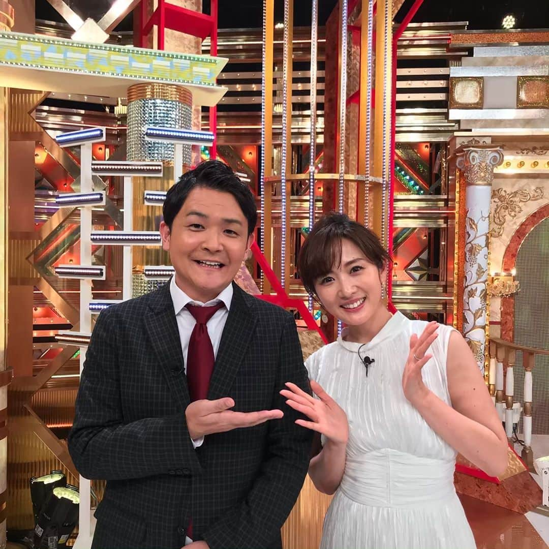 ノブ さんのインスタグラム写真 - (ノブ Instagram)「高島彩さんと司会させて頂きました 「世界一難しいカラオケ」 という番組があります。歌番組？激ムズゲーム番組？とにかく面白かったです！Mr.シャチホコも出ますー！観てください！ テレビ朝日5月18日14時59分から16時30分まで #美しい #いつまでも #匠の司会力 #水木一郎さんがうるさかったです」5月11日 14時50分 - noboomanzaishi