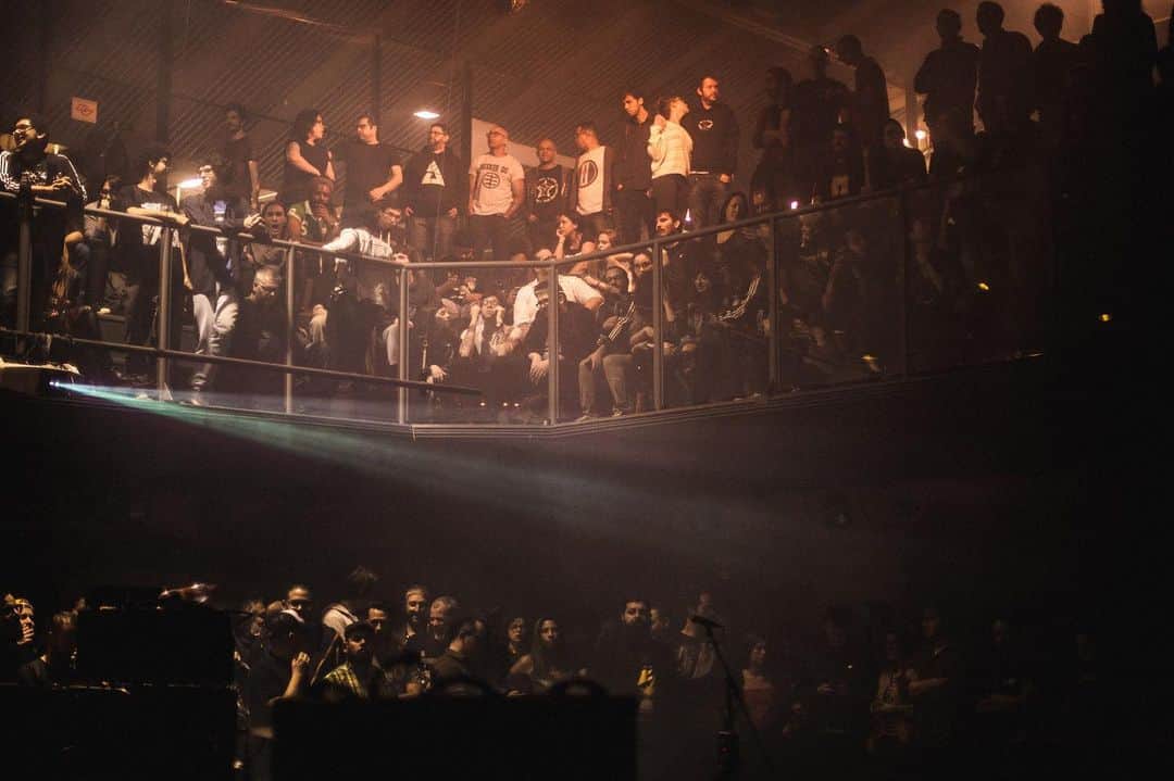 A Place to Bury Strangersのインスタグラム：「Beyond the Thunderdome Thursday Night at @centroculturalsp @balaclavarecords in #saopaulo #brazil Photo by @rodrigogianesi」
