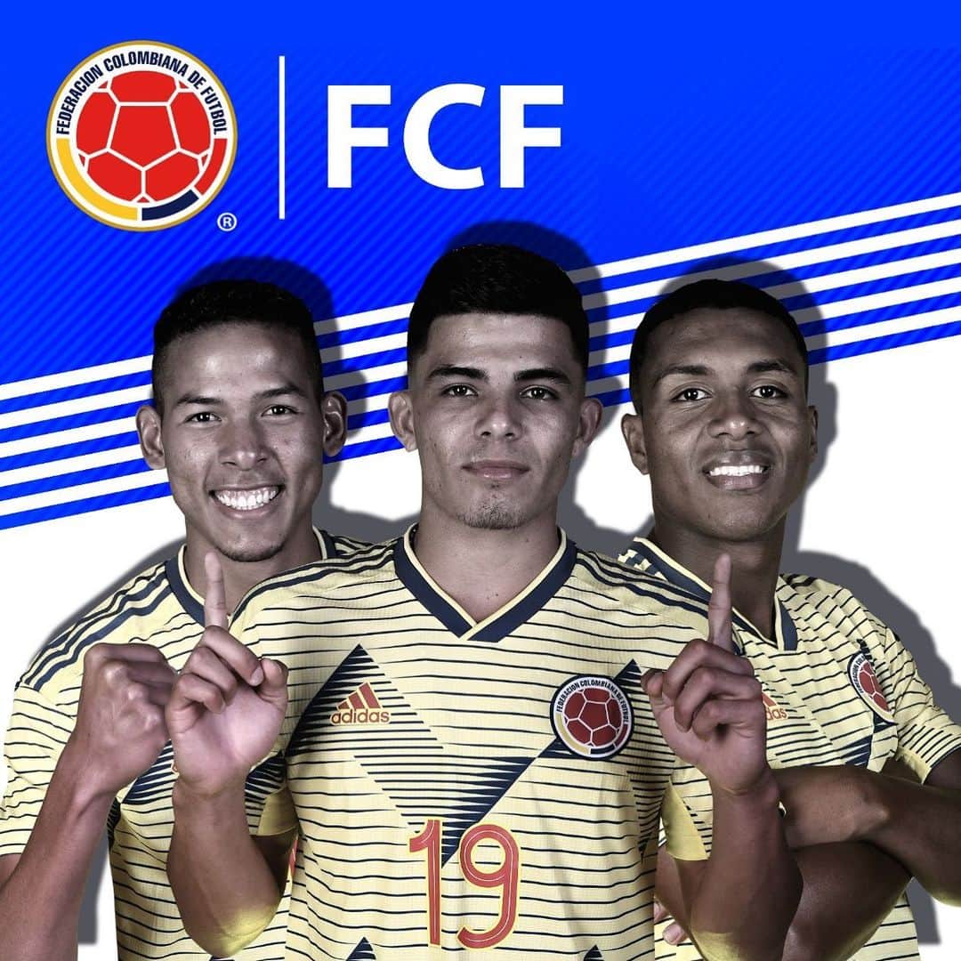 サッカー コロンビア代表チームのインスタグラム：「‪La alegría de saber que estamos a 13 días de debutar en @fifaworldcup #Polonia2019 👊🏼🇨🇴⚽️‬」