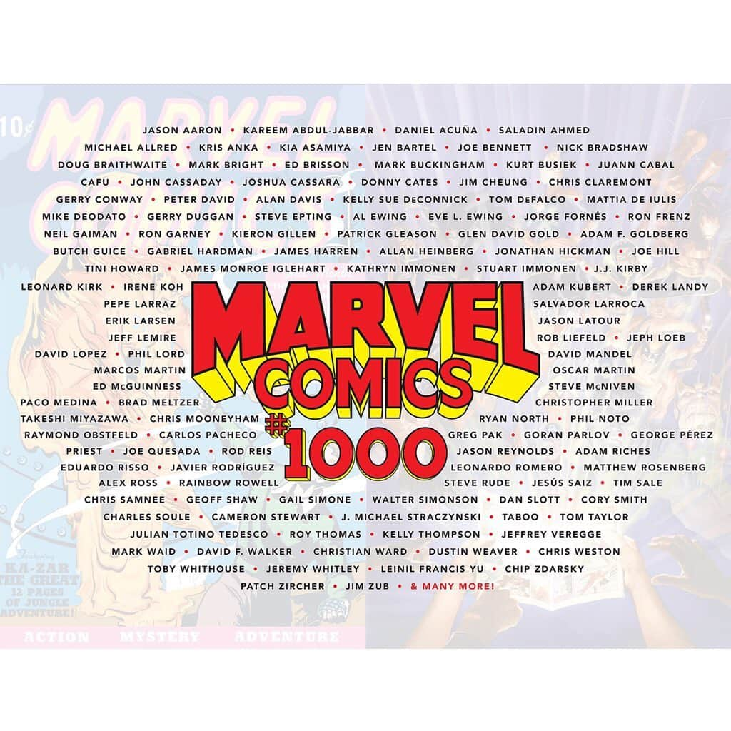 Marvel Entertainmentさんのインスタグラム写真 - (Marvel EntertainmentInstagram)「Celebrate Marvel's 80-year legacy with "Marvel Comics" #1000! Some of the greatest creators ever assemble for one epic comic book coming this August. Learn more on Marvel.com. #Marvel80 #MarvelComics」5月11日 6時40分 - marvel