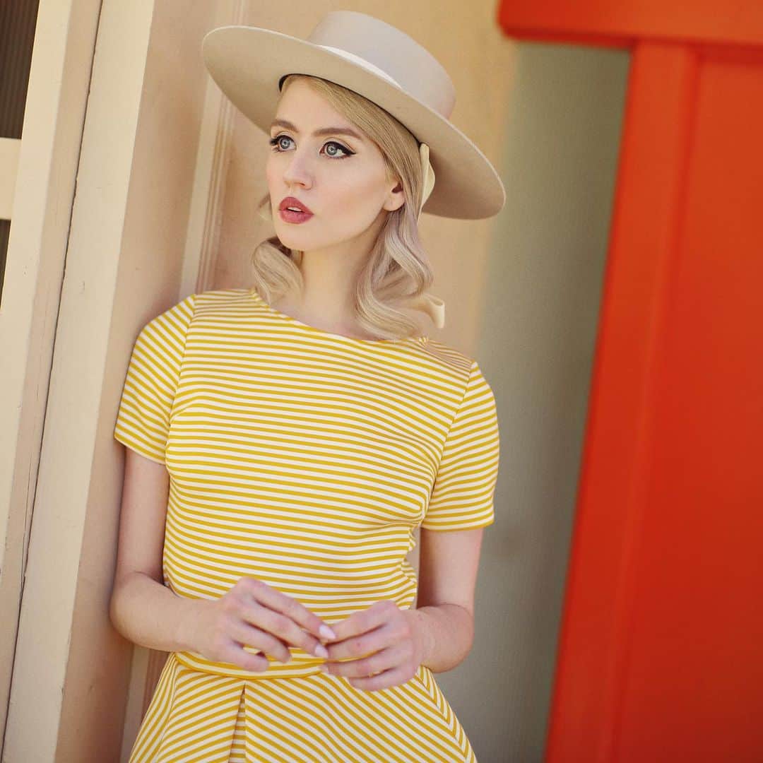 アリソン・ハーバードのインスタグラム：「👒💕 @bijouvanness | @elsie_simone | taken by @annademarcophotography」
