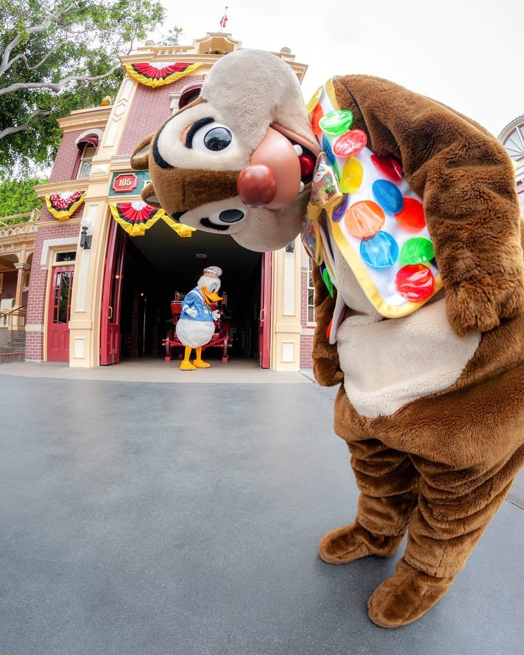 ディズニーランドさんのインスタグラム写真 - (ディズニーランドInstagram)「Dale always knows how to turn that frown upside down! #Disneyland #GetYourEarsOn (Photo: @bowenbee)」5月11日 7時25分 - disneyland