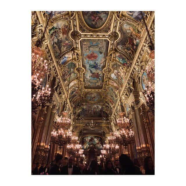 メグ・ライアンのインスタグラム：「A night at the Paris Opera... Plus our view of the brilliant Tenor, Yusif Eyvazov.」