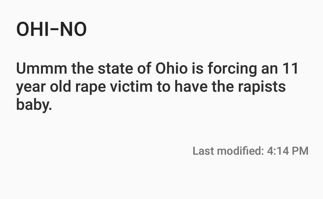 ガソリングラマーさんのインスタグラム写真 - (ガソリングラマーInstagram)「Yes this is really happening #lucia #womensrights #rapeculture #rape #nomeansno @metoomvmt they will flip #roevwade birth control is next just you watch. #rapeisrape #ohio」5月11日 8時16分 - gasolineglamour