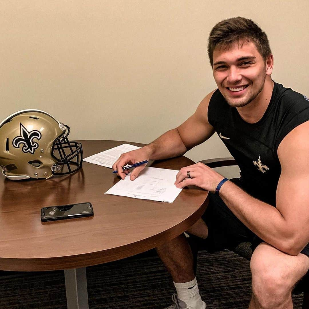 ニューオーリンズ・セインツさんのインスタグラム写真 - (ニューオーリンズ・セインツInstagram)「Draft Picks Signed!  Texas A&M Center Erik McCoy (@erik_mccoy64) Florida Safety Chauncey Gardner-Johnson (@chaunceygardner_johnson) Rutgers Safety Saquan Hampton (@9.issuez) Notre Dame TE Alizé Mack (@alize_mack) Idaho LB Kaden Elliss」5月11日 9時35分 - saints