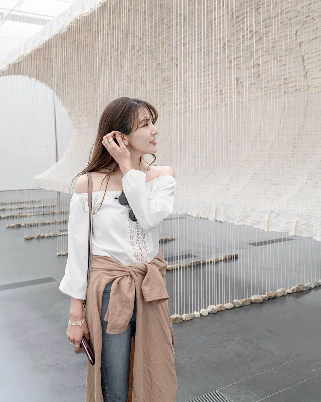 淡輪優希さんのインスタグラム写真 - (淡輪優希Instagram)「☁️🐑 #lacma #museum #losangeles #la #ootd #travel #traveler」5月11日 9時50分 - yukitannowa