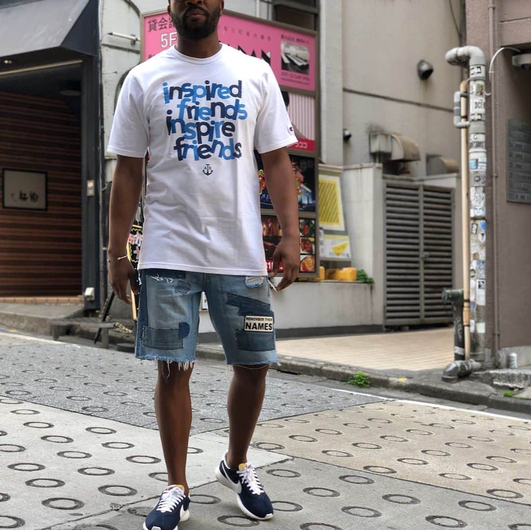 Mr. Tyさんのインスタグラム写真 - (Mr. TyInstagram)「Shirt inspired by my friends I see every day and those I see on Instagram. Thanks y’all. Cozy LDVs for all this walking that’s about to go down in these streets.  #wiw #wiwt #wdywt #allthingsregular #regularisbetter #whatiwore #travelnoire #shibuya #traveltheworld #shibuyatokyo #outfitoftheday #todayiwore #weathersynergy #hnbmg #ijustlikeshoes #complexkicks #soletoday #upintheairlife」5月11日 10時13分 - regularolty
