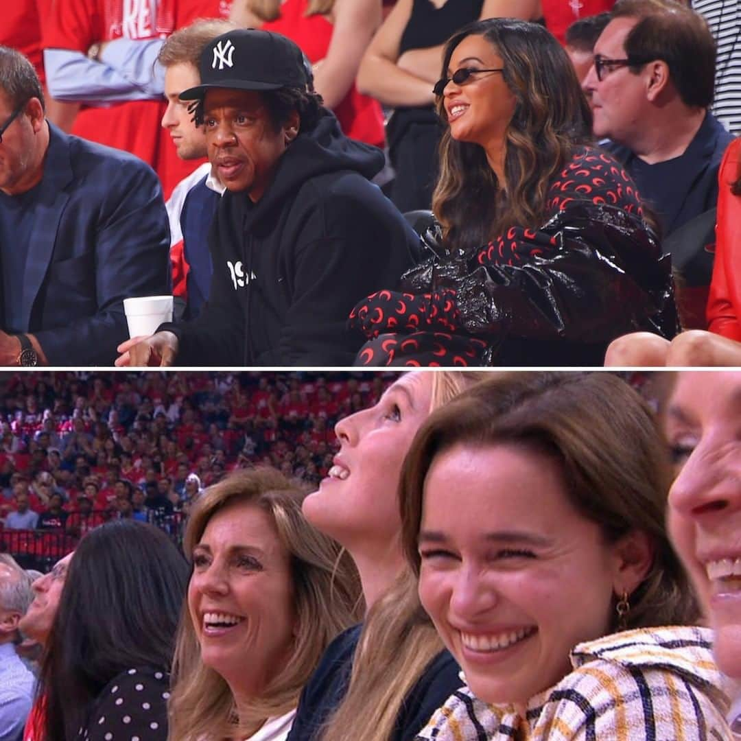 スポーツセンターさんのインスタグラム写真 - (スポーツセンターInstagram)「Two queens court side at Game 6 🐝⚔️」5月11日 10時48分 - sportscenter