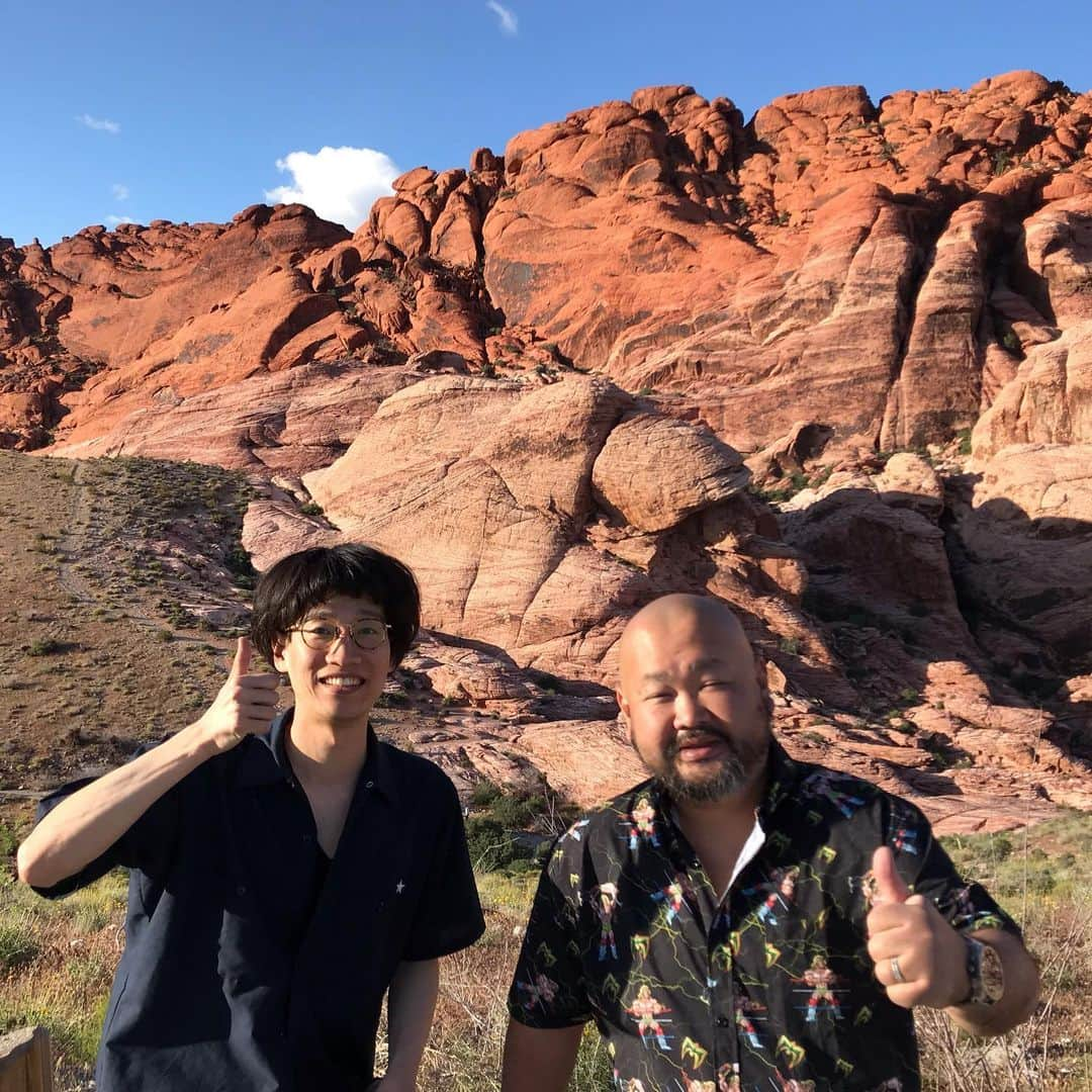 ハチミツ二郎さんのインスタグラム写真 - (ハチミツ二郎Instagram)「RED ROCK CANYON.  #Redrockcanyon」5月11日 11時30分 - jirohachimitsu