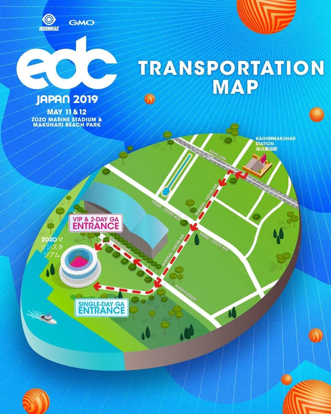 EDC Japanのインスタグラム：「いよいよ本日開催！みなさま会場でお会いしましょう🙌 当日券も販売しております！⠀ Today is the day, Headliners!  See you soon! 🙌⠀ There will be tickets available at the venue⠀ ⠀ GA [2Day-26,000] [1Day-14,000]⠀ VIP [2Day-58,000] [1Day-31,000]⠀ ⠀ #EDCJapan」