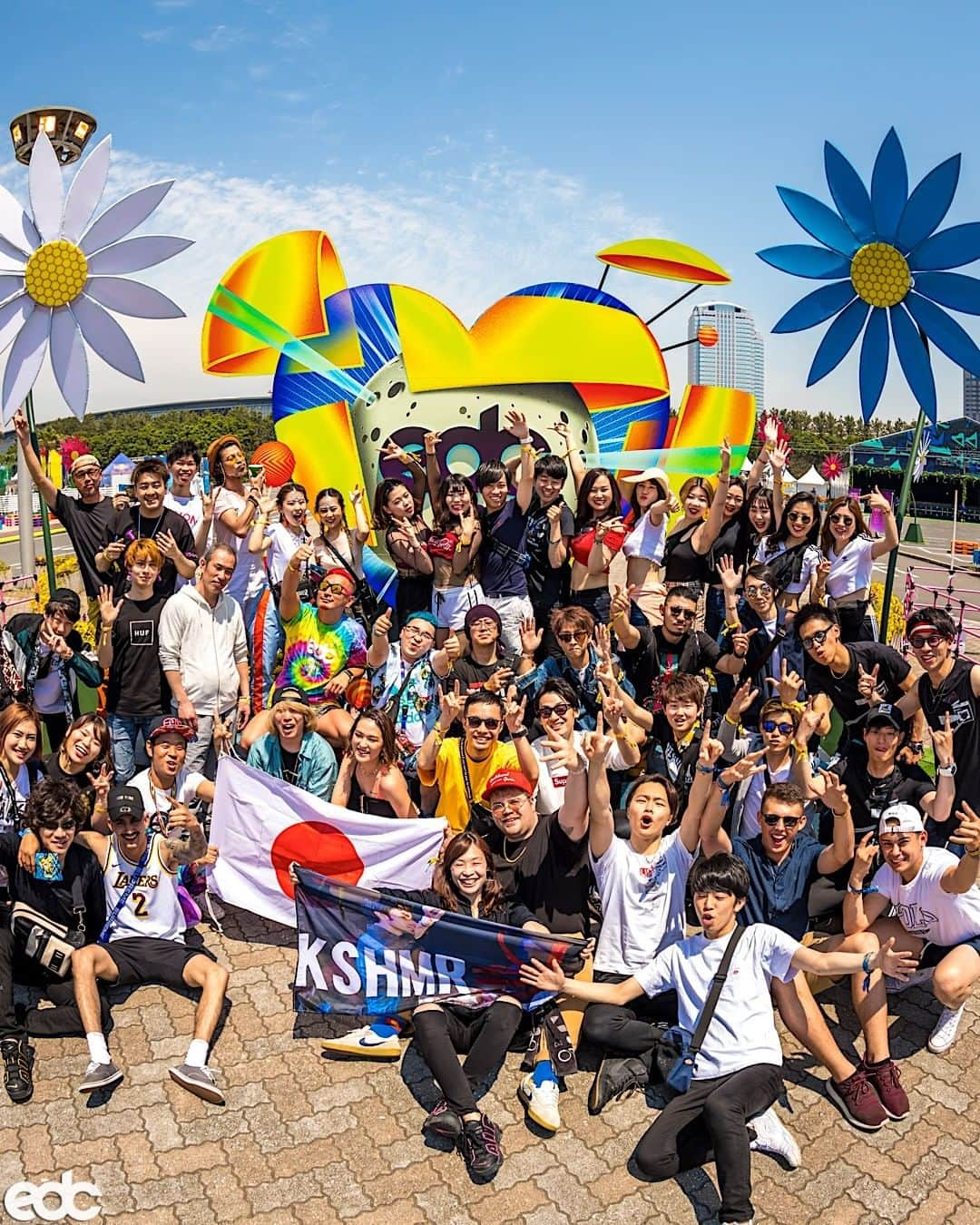 EDC Japanのインスタグラム