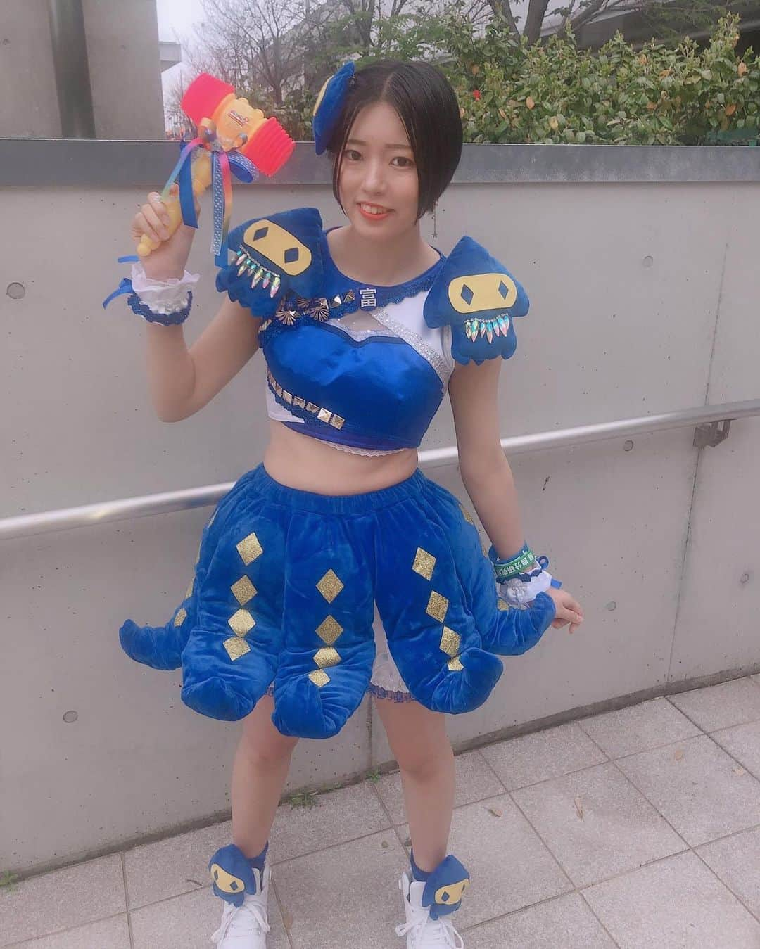 木村優さんのインスタグラム写真 - (木村優Instagram)「I designed the idol's costume, which imagines Japanese squid🦑( '-' 🦑 )Japanese squid is very delicious😋🦑💓﻿ ﻿ #Idolfashion  #idol #design #アイドル  #アイドル衣装 #デザイン #デザイン画 #イラストレーター #ピコピコレボリューション #堀田彩 #木村優 #schooldance #KimuraU」5月11日 13時24分 - kimura_u