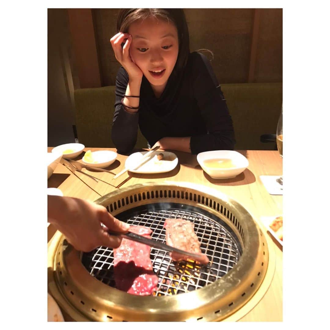 杉咲花さんのインスタグラム写真 - (杉咲花Instagram)「お肉見すぎなひと。久しぶり、🥩」5月11日 23時52分 - hanasugisaki