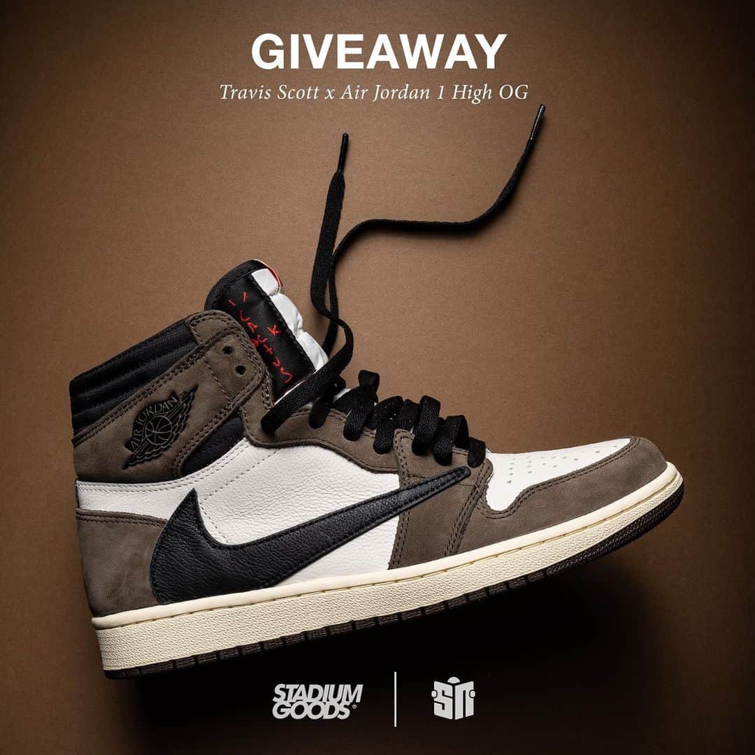 Sneaker Newsさんのインスタグラム写真 - (Sneaker NewsInstagram)「Congrats @alannatheballer on winning this giveaway! Two more winners to be announced! . Since a lot of you got that L today. We are teaming up with @stadiumgoods to giveaway 3 pairs of the Travis Scott x Air Jordan 1! Follow the directions below for a chance to win in your size: . 1. Follow @stadiumgoods and @sneakernews 2. Comment your US shoe size and tag 3 friends who should also enter. 3. Like this photo . Winners will be announced in this post on or after May 16 and contacted via direct message. . Also giving away a pair on twitter.com/sneakernews」5月12日 0時16分 - sneakernews