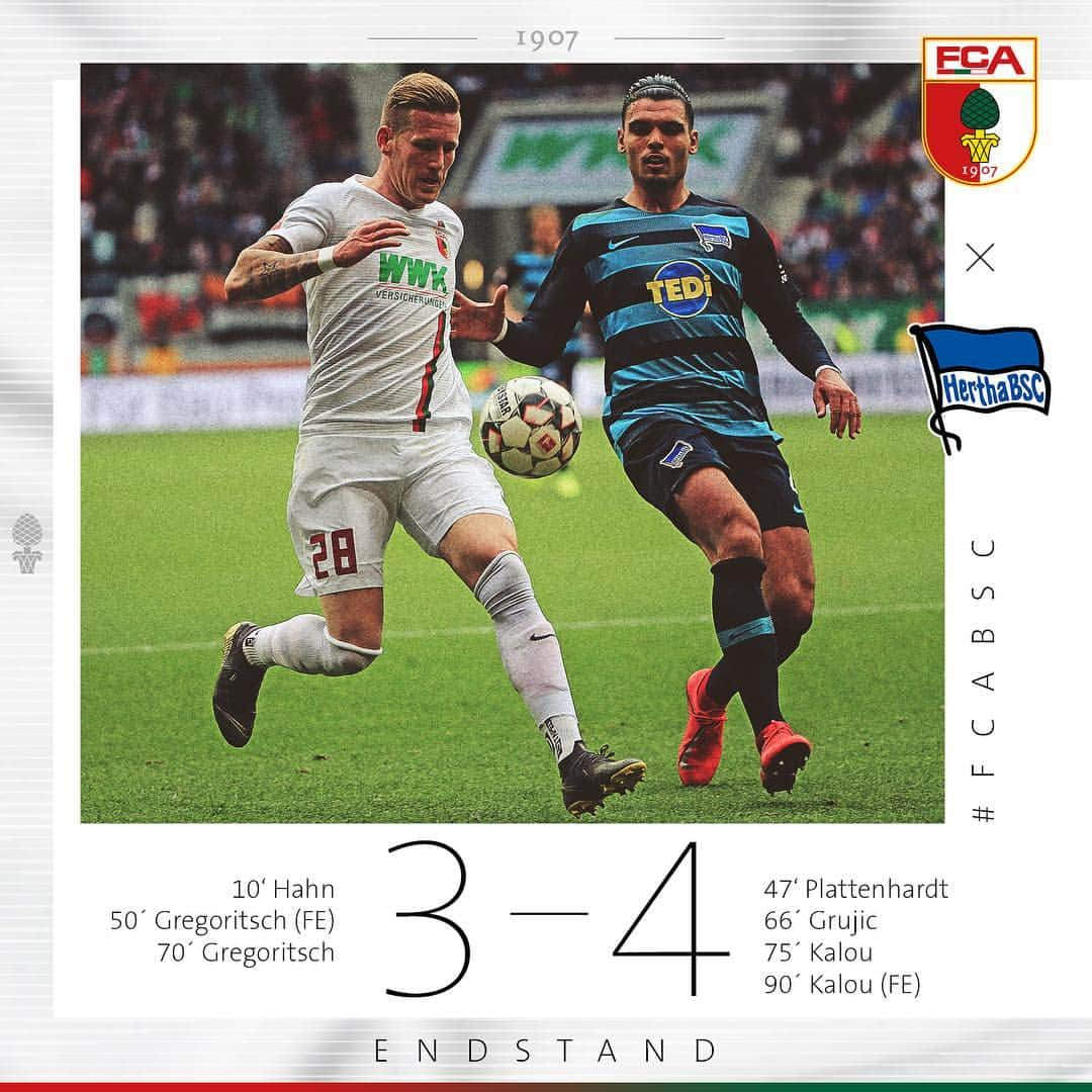 FCアウクスブルクさんのインスタグラム写真 - (FCアウクスブルクInstagram)「90‘ ☹️. #fca #fcaugsburg #fcaugsburg1907 #fca1907 #fcabsc」5月12日 0時26分 - fcaugsburg1907