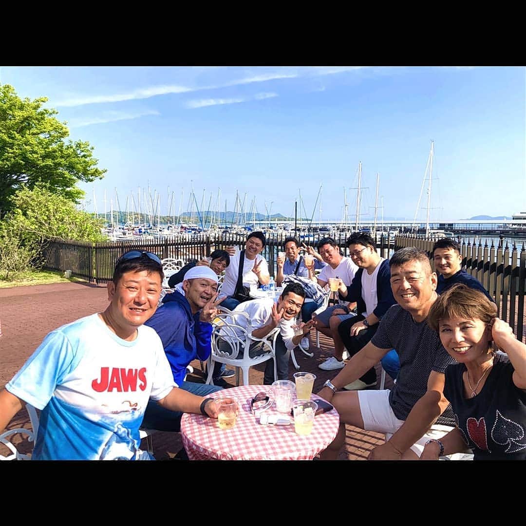 松本隆博のインスタグラム：「。 いやぁー。外が気持ちいい！ (≧∇≦)/(≧∇≦)/」