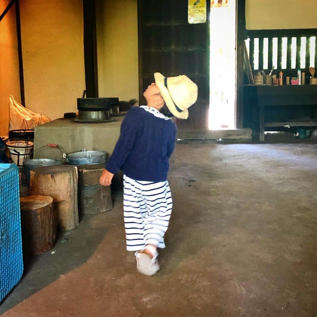 新井美穂さんのインスタグラム写真 - (新井美穂Instagram)「今日は朝早くから#チャプチェ と、穴子の#きんぱ とメロの#ジョン#韓国風ピタカ で#韓国風お弁当 こしらえて、娘と#郷土の森 へ。 お弁当の存在を知ってしまうと、お弁当食べるまで落ち着かない娘は行きの電車の時点で「これはおかあさんのおはしだからね」と私の割り箸割って準備完璧（笑）#娘からの圧力 なので着いて早々10時半にお弁当タイム😅 やはり#メロ の皮にがっつく娘（笑）#魚の皮好き たらふく食べてから、古い建物#水遊び 存分に満喫した後 帰りの駅前マクドナルド見て、お腹空いたとおねだりされ、ハッピーセット食べる娘。お弁当意味ないやーん😭（笑） #娘2歳11ヵ月#休日おでかけ#お弁当#よく食べる娘#食欲旺盛」5月11日 16時41分 - arai_miho
