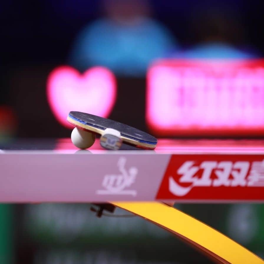 のインスタグラム：「❤️🏓 Tag a mate to ask him/her for #tabletennis this weekend! 🏓❤️」