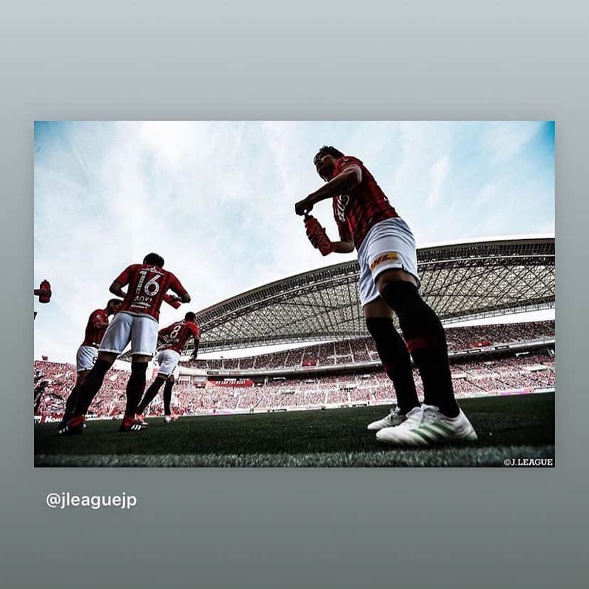 のインスタグラム：「THANKS!!Nice shot from @jleaguejp  #repost  #urawareds #浦和レッズ」