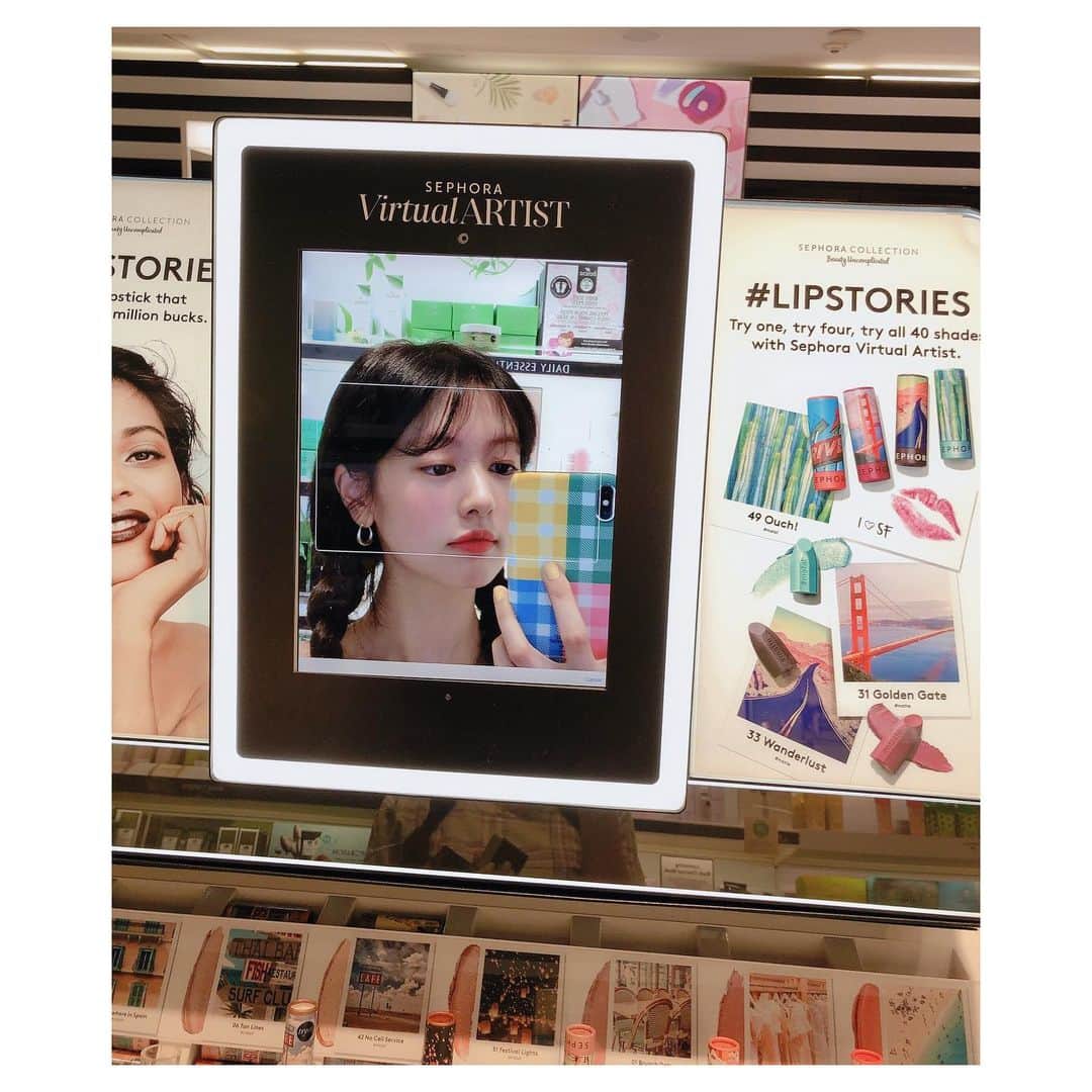 チョン・ソミンのインスタグラム：「거울샷💄」