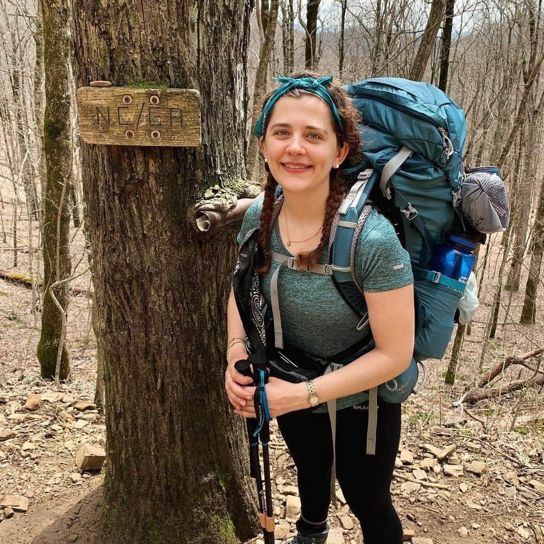REIさんのインスタグラム写真 - (REIInstagram)「One state down, 13 to go. Can we all give three cheers for @katharinerudzitis?  Photo: The Appalachian Trail in #Georgia. #ForceOfNature」5月11日 22時00分 - rei