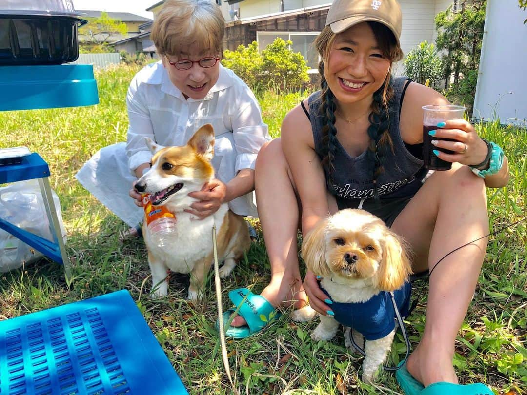 宮川杏奈さんのインスタグラム写真 - (宮川杏奈Instagram)「今日も楽しかったぁぁぁ🤤💓 BBQ日和過ぎて最高👍🏽 . いっぱい食べて飲んだぁぁぁ🍻 まーた顔パンパン😂🙌🏽 . でもすーっごい楽しかった🍀 めっちゃ笑った1日‼️ あー幸せ🤟🏽」5月11日 22時29分 - an1221na