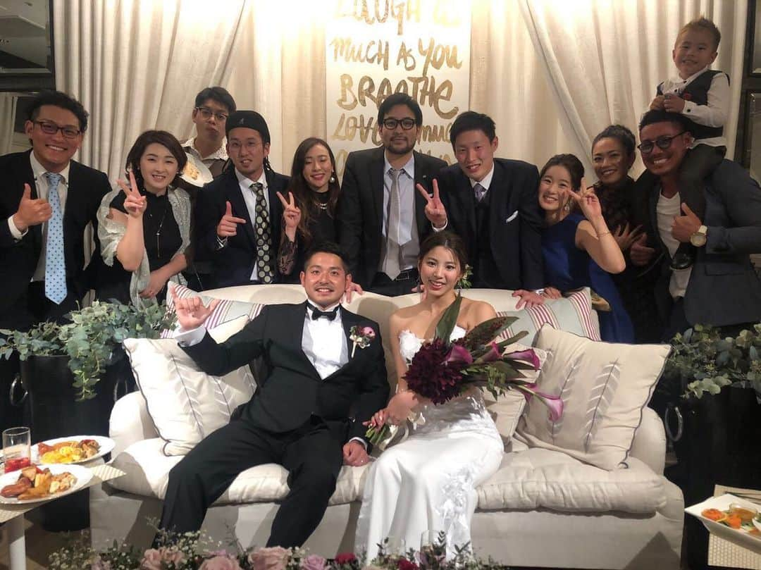 立石諒さんのインスタグラム写真 - (立石諒Instagram)「貴也、愛恵ちゃん、結婚おめでとう！ #湘南工大附 #shonan #同級生 #水泳部 #おめでとう」5月11日 22時47分 - ryo.tateishi