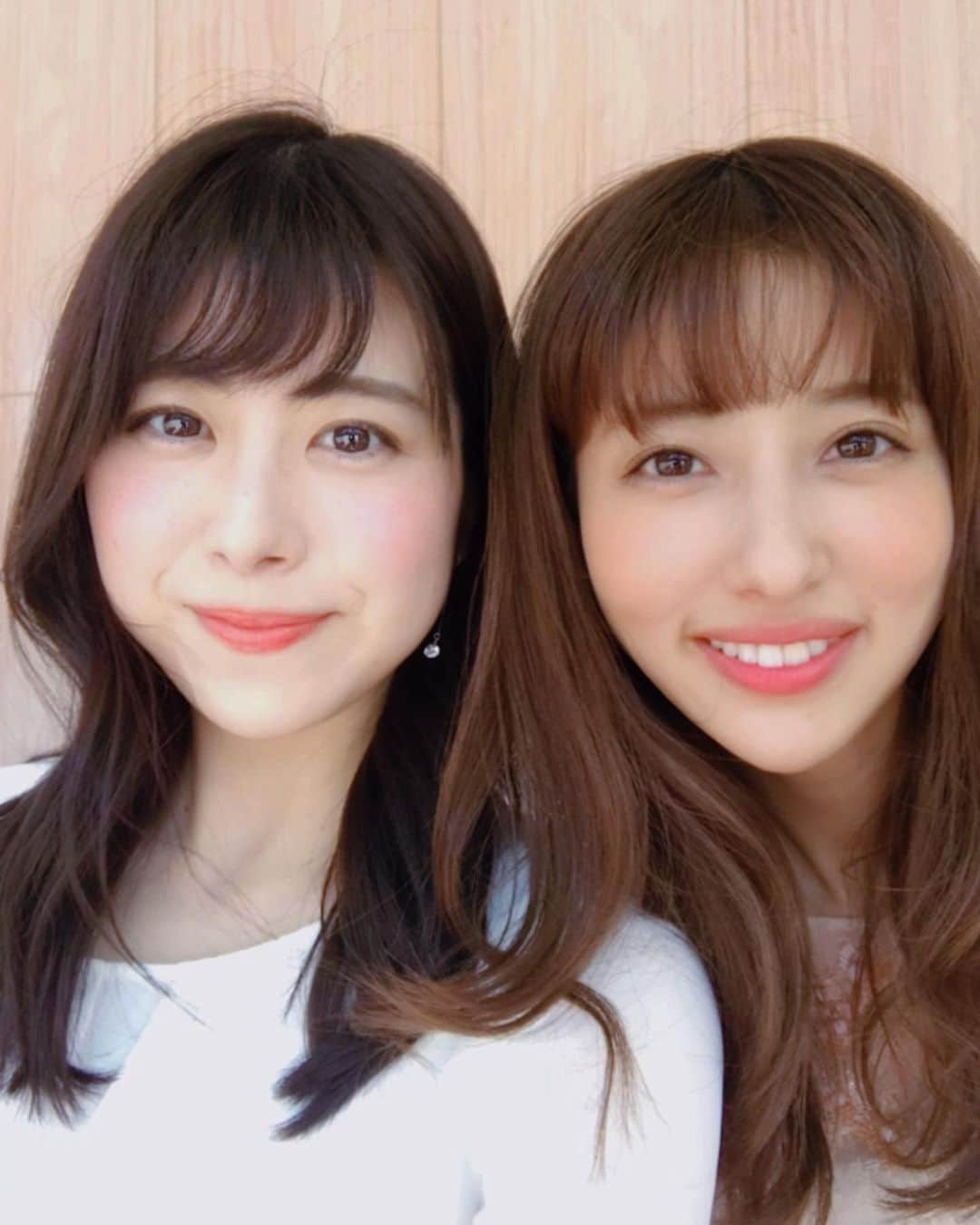 森山るりさんのインスタグラム写真 - (森山るりInstagram)「. みなさん週末いかがお過ごしですか？ 昨日の沸騰ワード見てくださったみなさん、 ありがとうこざいました☺︎ . 先日、何年も前から大大好きな モデルの愛甲千笑美ちゃんと会えました♡ ずっとお会いしたかったのですっごく嬉しかったです！ . #森山嬉しさ顔に出すぎ #3時間くらい隣に座ってたけど #本当に天使だった #天使は実在する」5月11日 22時59分 - ruri_moriyama_official